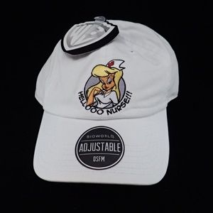 Bioworld Nurse White Cap OS - NWT
